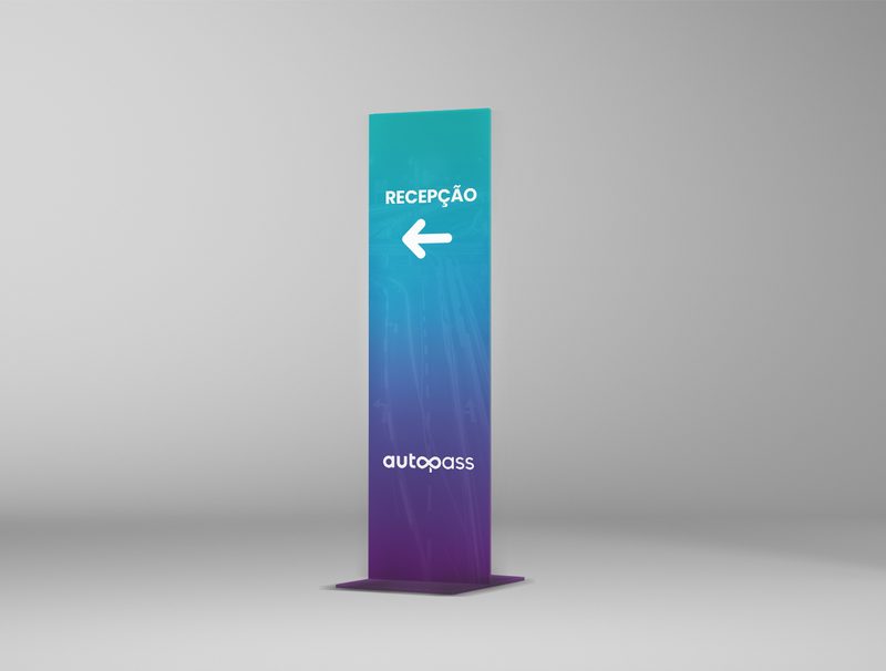 Reception totem
