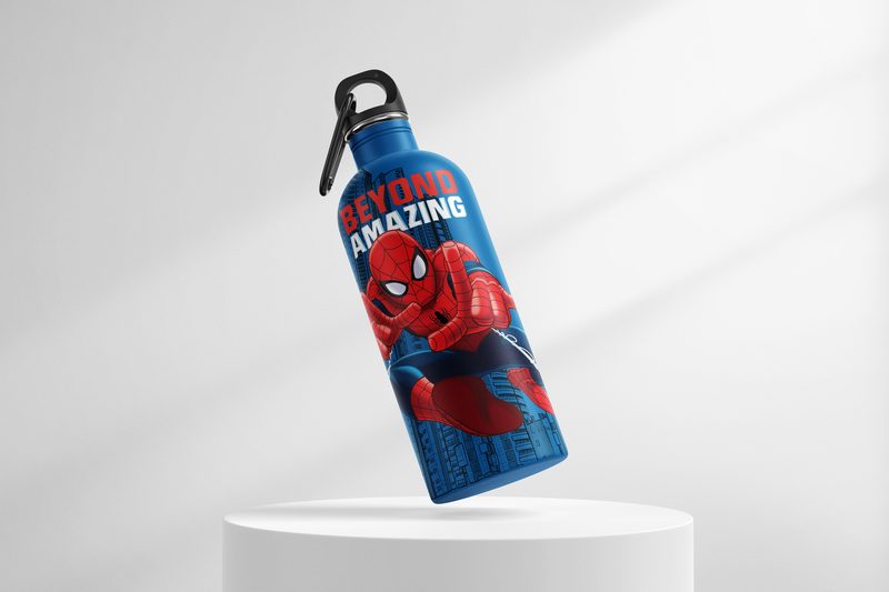 Spider-Man: water bottle, second artwork