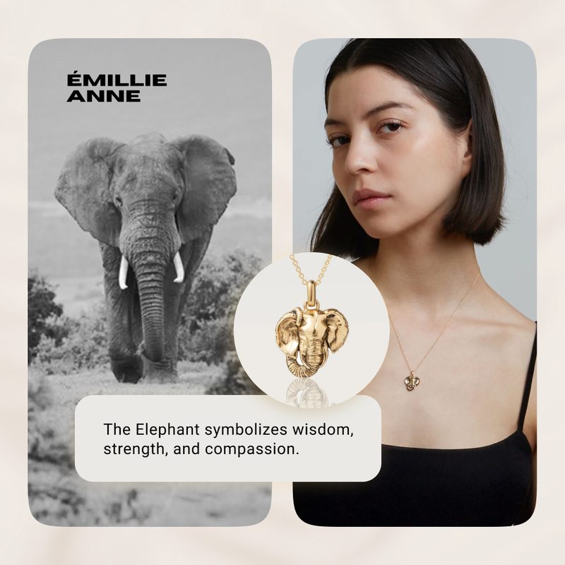 Animal and wearer, side by side