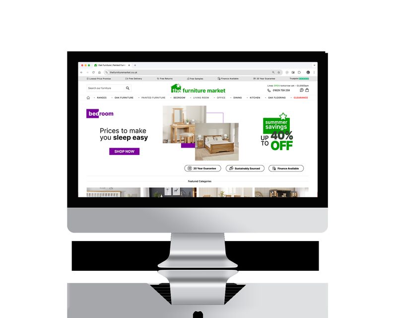 Bedroom, on a desktop