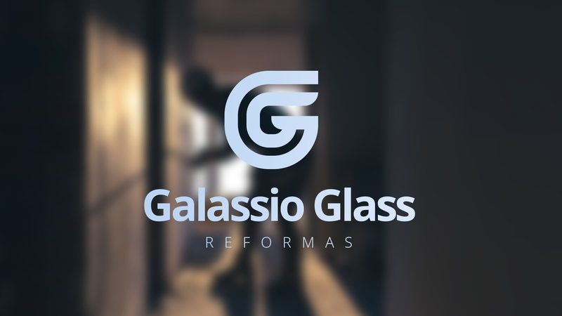 Logo over a dark scene