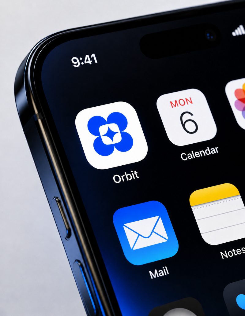 App icon on the home screen
