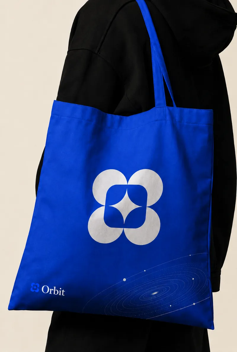 Orbit tote bag