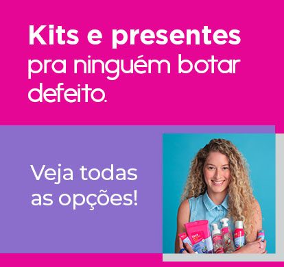 The six category banners cycling through the mobile layout: gift sets, hair, face and lips, bath and body, makeup accessories, hands and feet