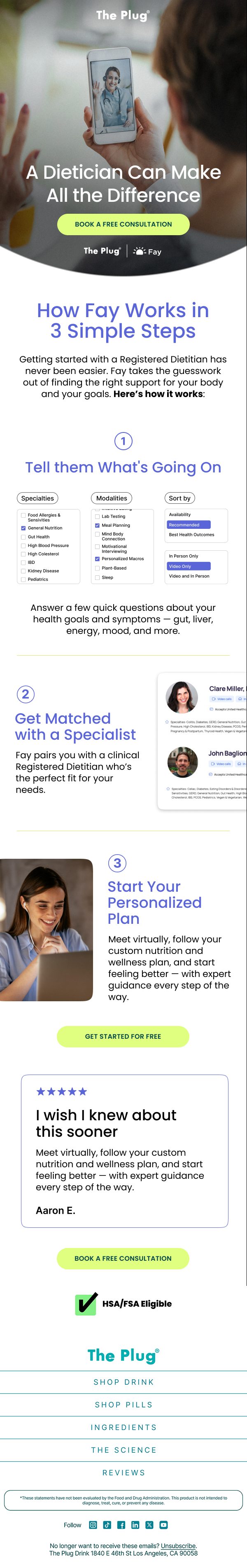 How the programme works, in three steps