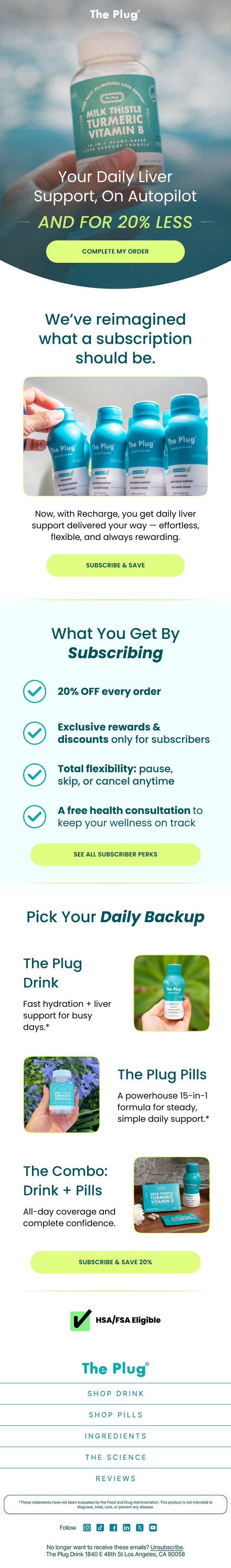 Subscription programme