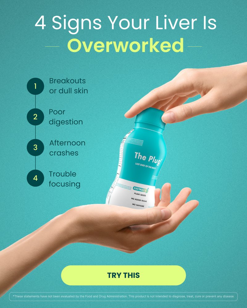 Four signs of an overworked liver